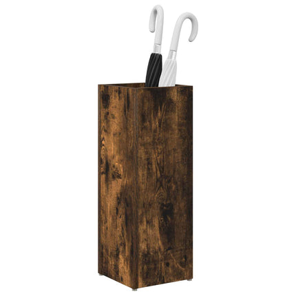 Parasolfod Røget eg 20 x 20 x 55,5 cm Konstrueret træ