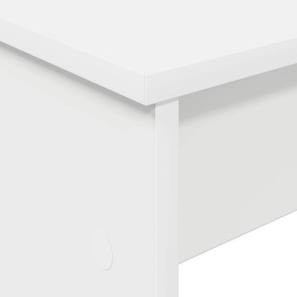 Keyboard Stand Hvid 120 x 32 x 64 cm Konstrueret træ