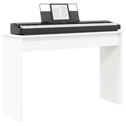 Keyboard Stand Hvid 100 x 32 x 64 cm Konstrueret træ