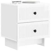 Natskab Hvid højglans 43 x 34,5 x 47,5 cm Konstrueret træ