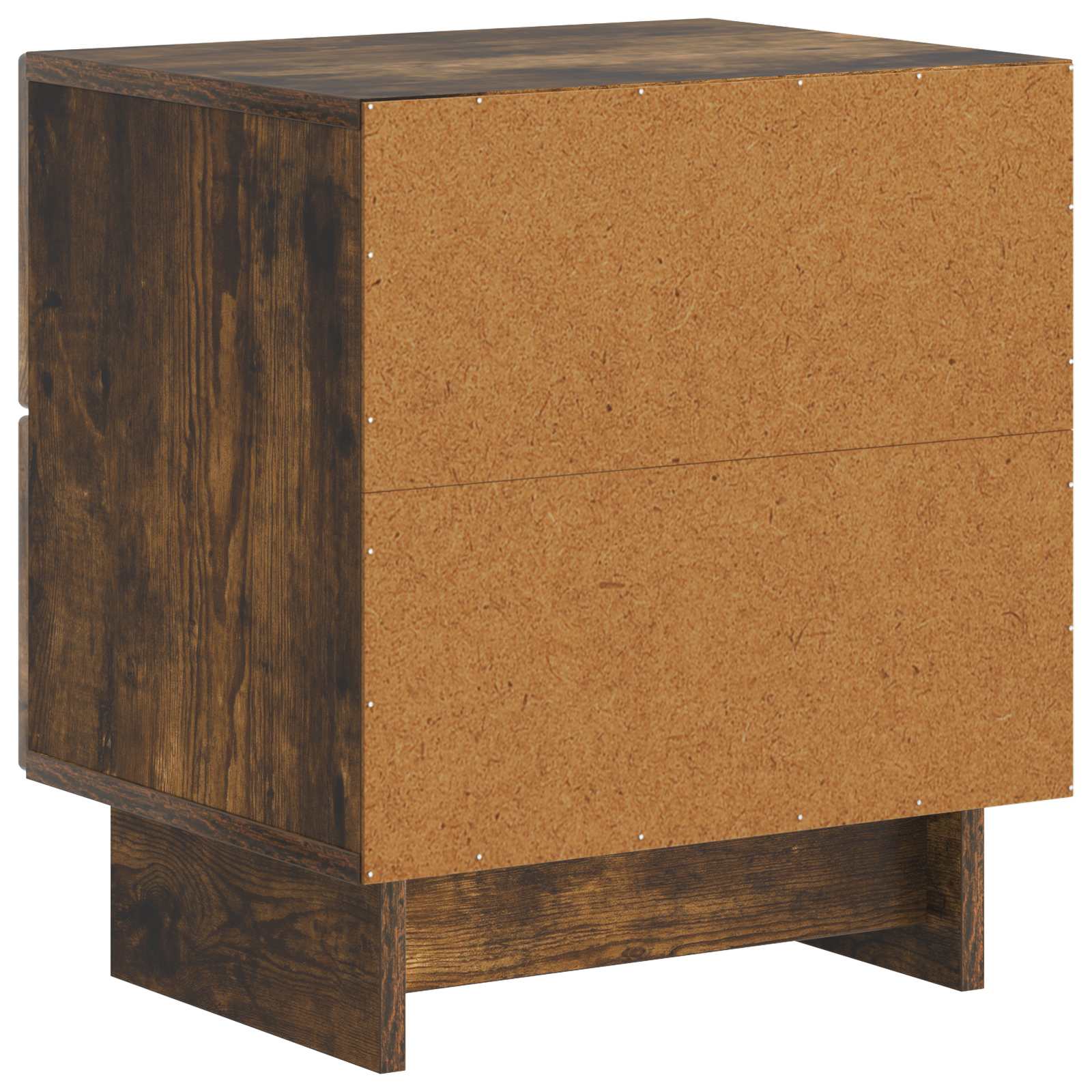Natskab 2 pcs Røget eg 43 x 34,5 x 47,5 cm Konstrueret træ