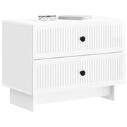 Natskab Hvid højglans 62 x 34,5 x 47,5 cm Konstrueret træ