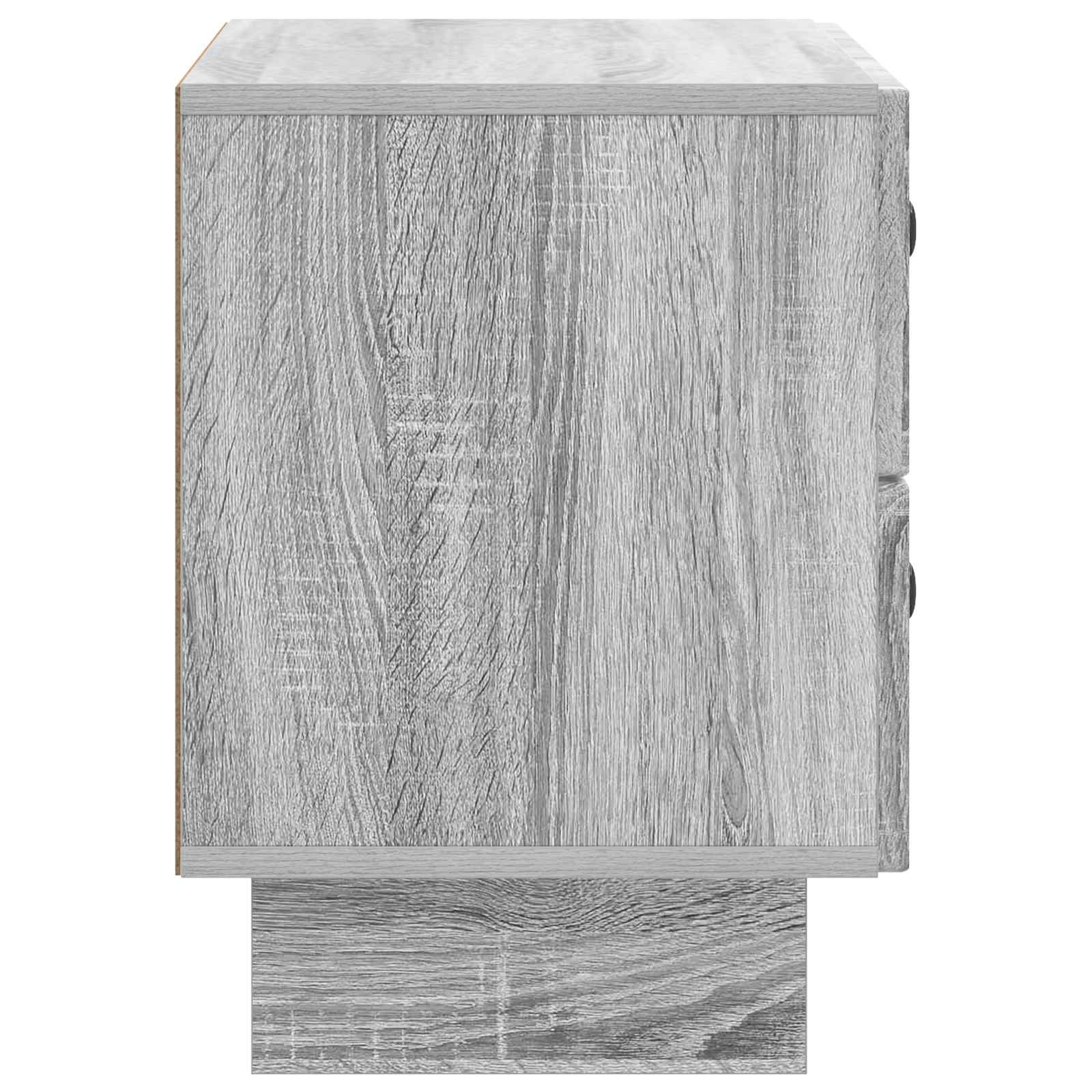 Natskab Grå sonoma-eg 62 x 34,5 x 47,5 cm Konstrueret træ