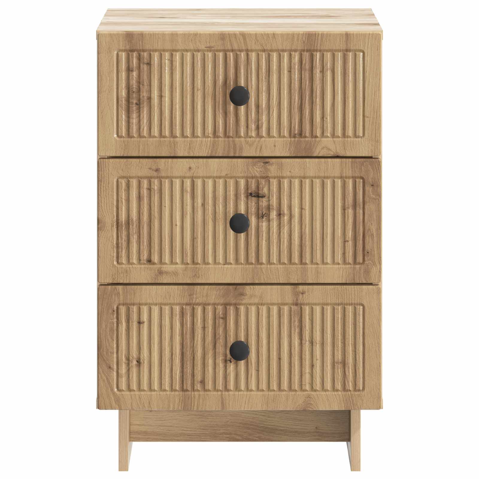 Natskab med skuffe Artisan-eg 43 x 41 x 66,5 cm Konstrueret træ