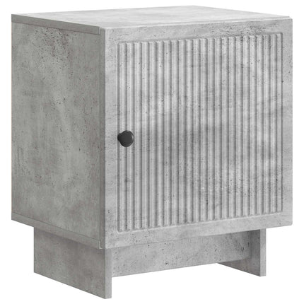 Natskab 2 stk. Betongrå 43 x 34,5 x 50 cm Konstrueret træ