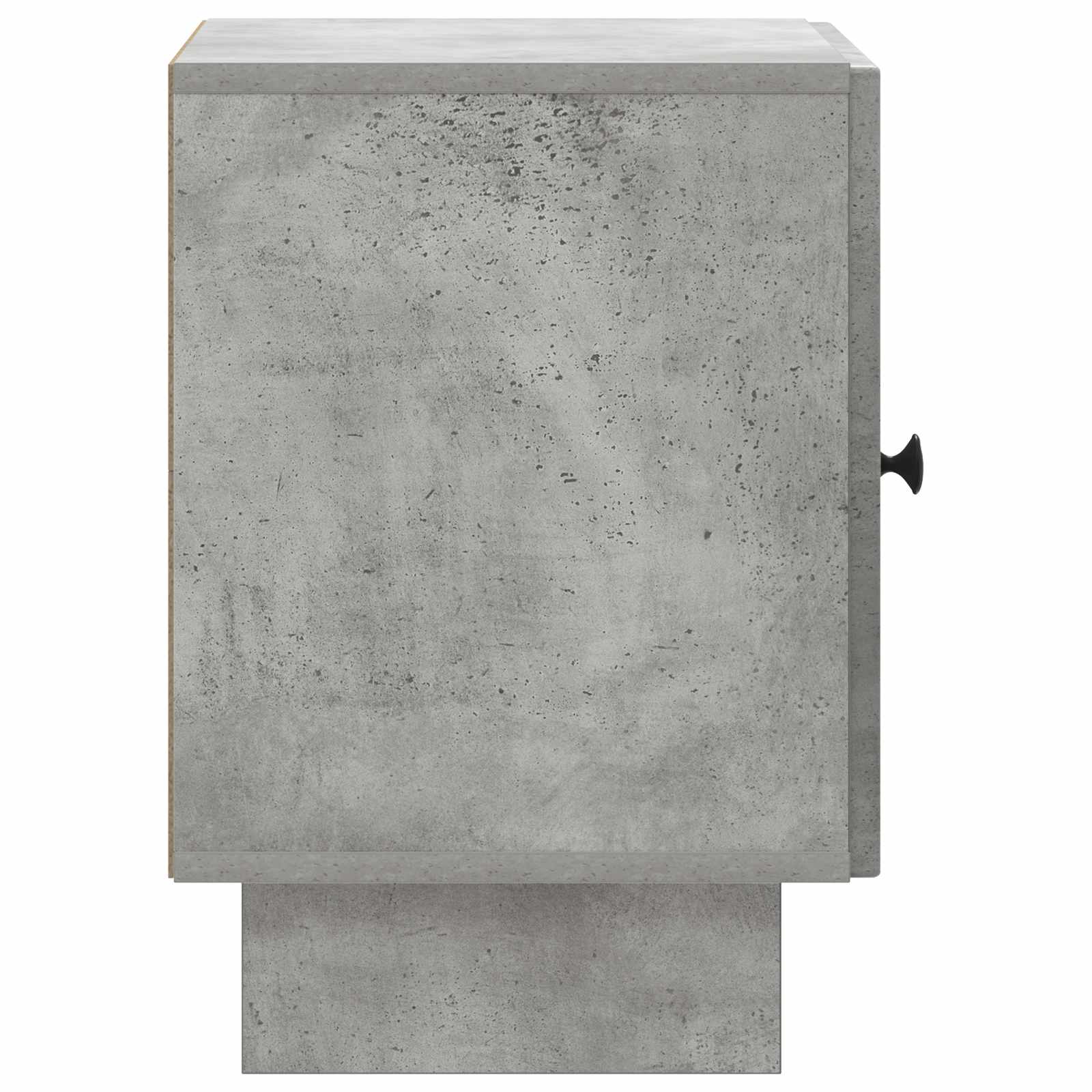Natskab 2 pcs Betongrå 43 x 34,5 x 50 cm Konstrueret træ