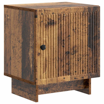 Natskab 2 stk. Gammelt træ 43 x 34,5 x 50 cm Konstrueret træ