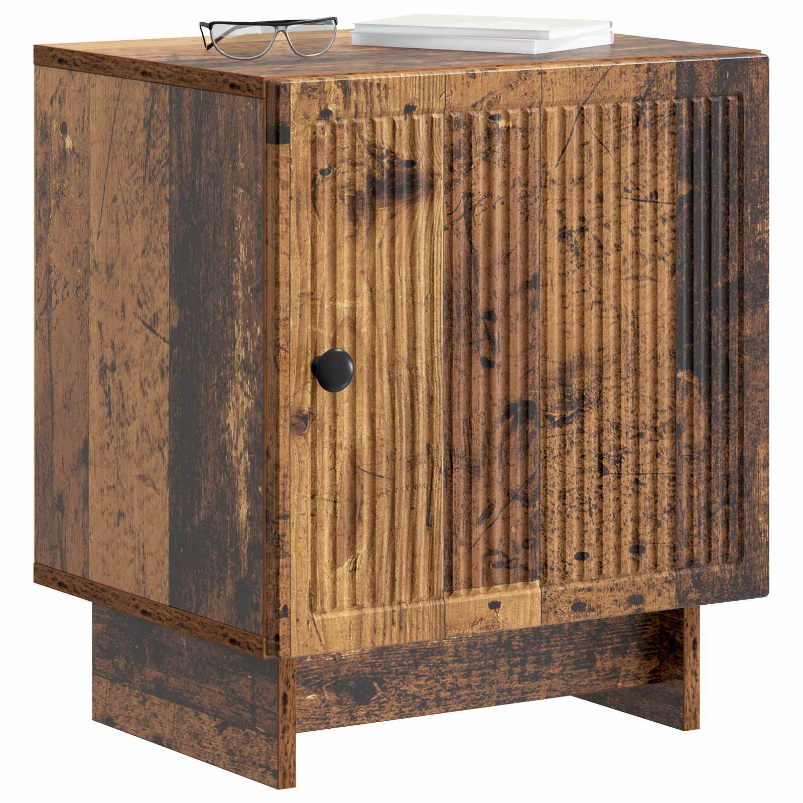 Natskab 2 pcs Gammelt træ 43 x 34,5 x 50 cm Konstrueret træ