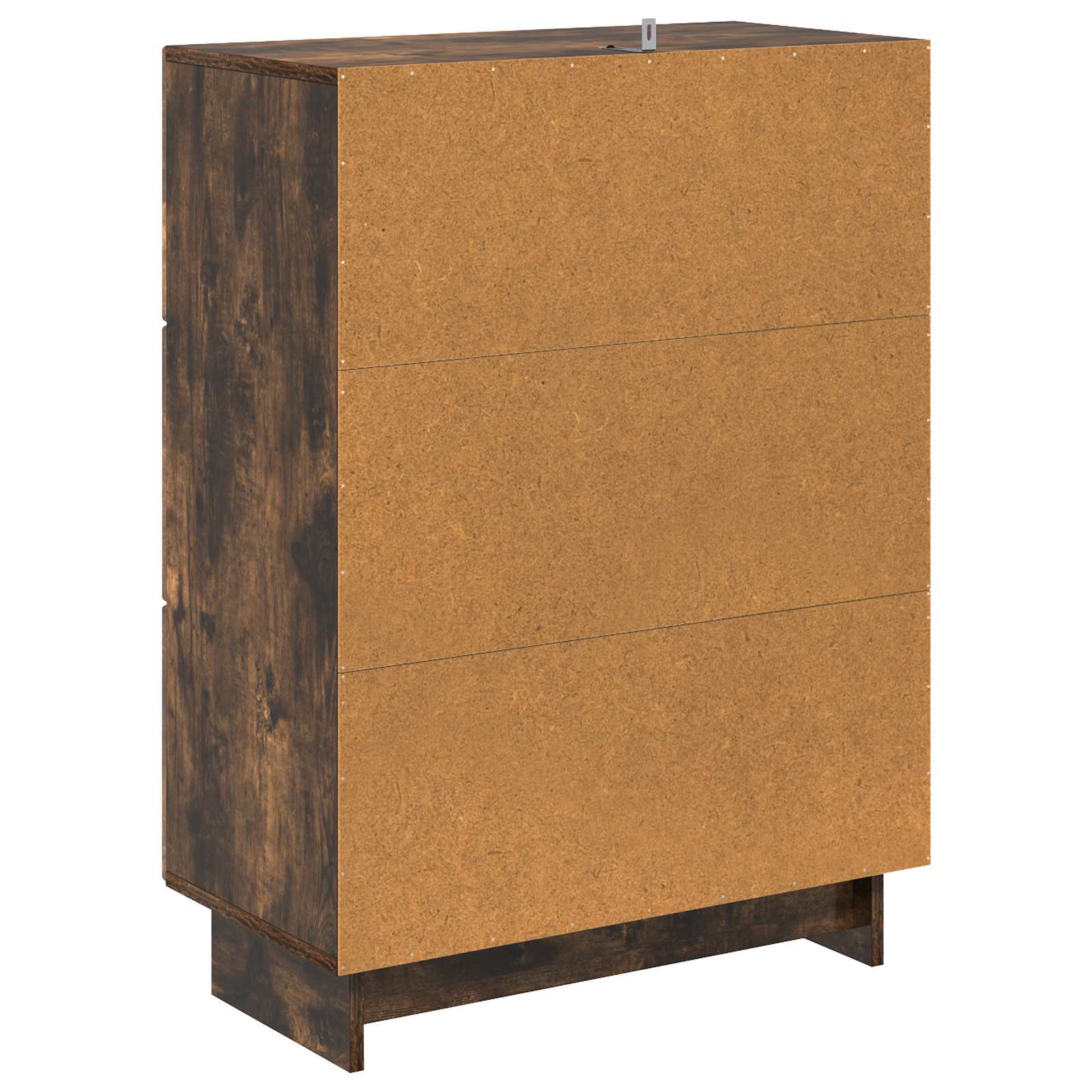 Skuffeskab Røget eg 66 x 34,5 x 90 cm Konstrueret træ