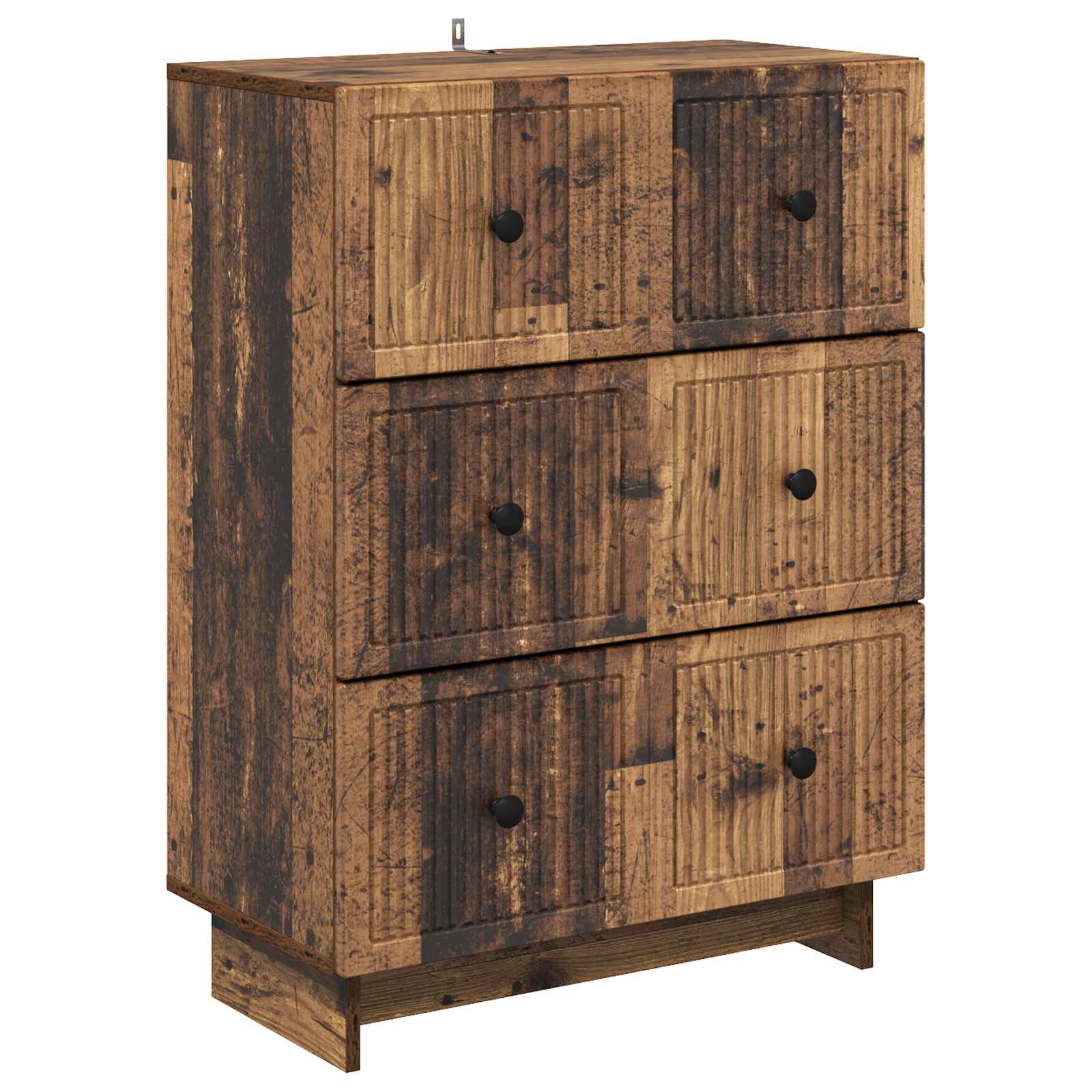 Skuffeskab Gammelt træ 66 x 34,5 x 90 cm Konstrueret træ