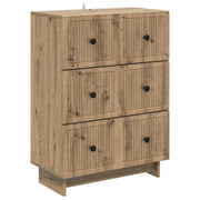 Skuffeskab Artisan-eg 66 x 34,5 x 90 cm Konstrueret træ