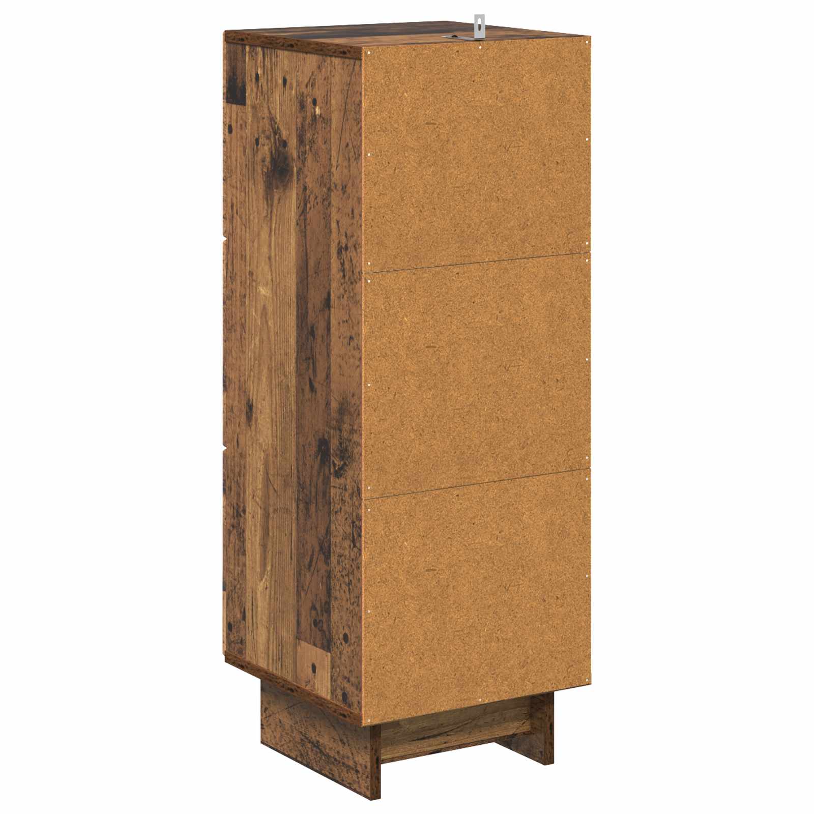 Skuffeskab Gammelt træ 33 x 34,5 x 90 cm Konstrueret træ