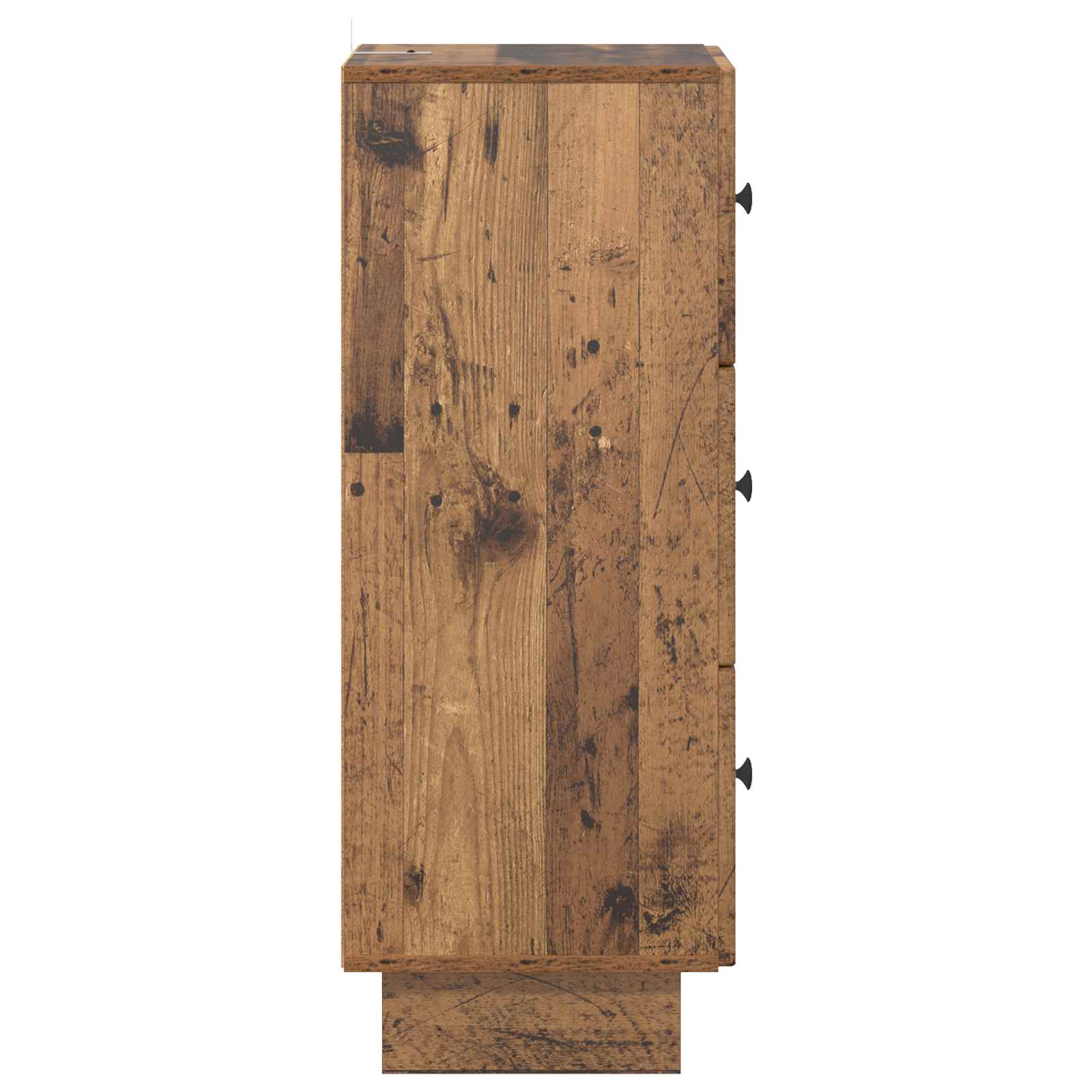 Skuffeskab Gammelt træ 33 x 34,5 x 90 cm Konstrueret træ