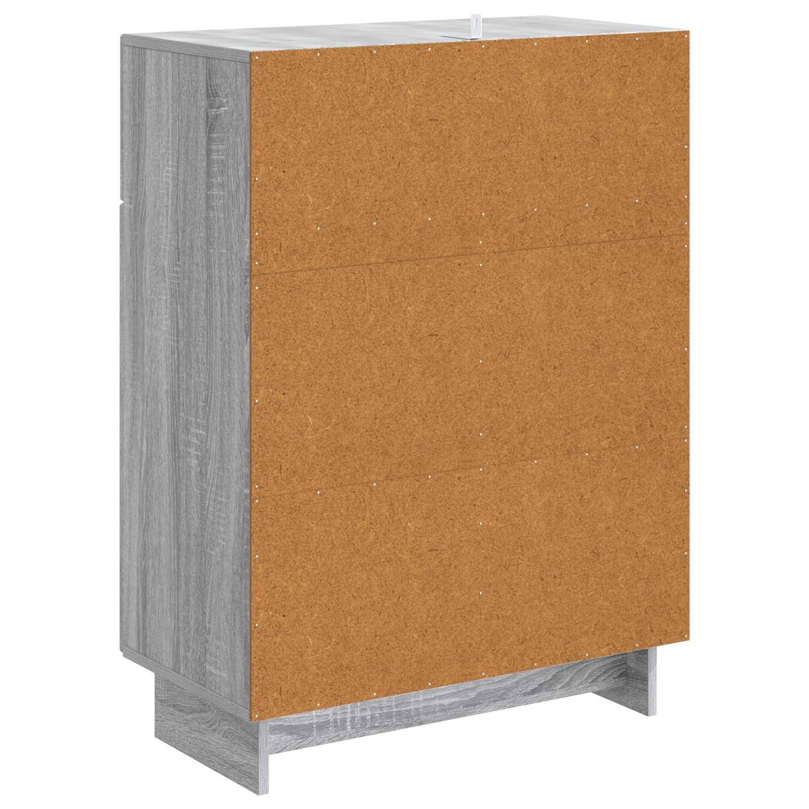 Sideboard Grå sonoma-eg 66 x 34,5 x 90 cm Konstrueret træ