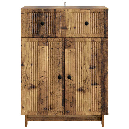 Sideboard Gammelt træ 66 x 34,5 x 90 cm Konstrueret træ