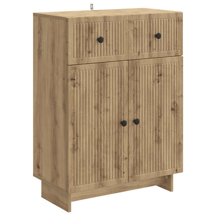 Sideboard Artisan-eg 66 x 34,5 x 90 cm Konstrueret træ