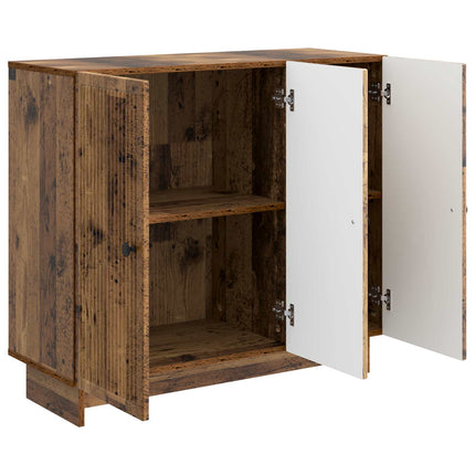 Sideboard Gammelt træ 89 x 34,5 x 80 cm Konstrueret træ