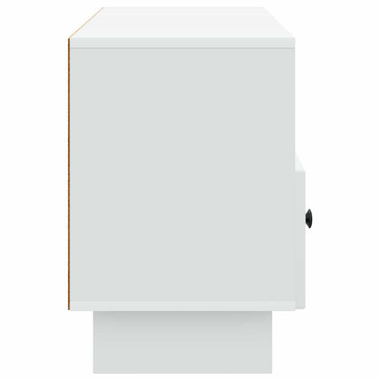 TV-skab med skuffe Hvid 102 x 34,5 x 50 cm Konstrueret træ