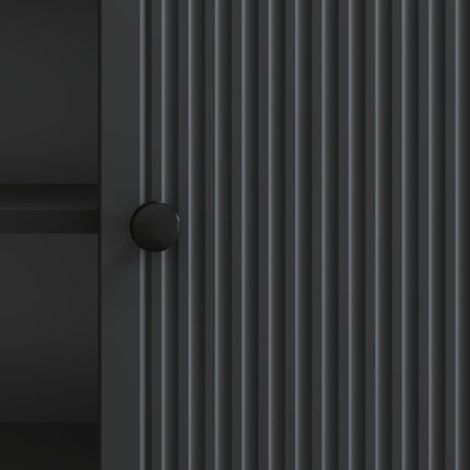 TV-skab 150 x 31 x 50 cm Sort Konstrueret træ