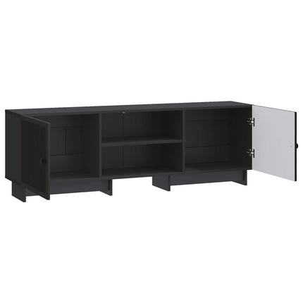 TV-skab 150 x 31 x 50 cm Sort Konstrueret træ