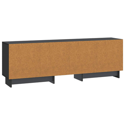 TV-skab 150 x 31 x 50 cm Sort Konstrueret træ