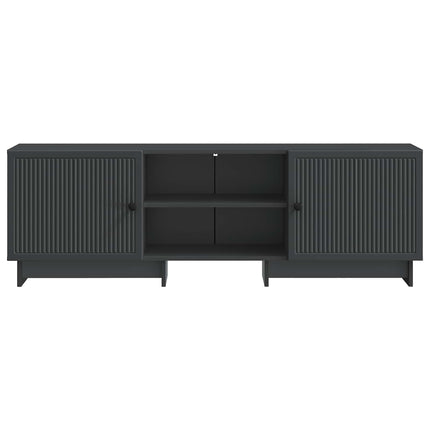 TV-skab 150 x 31 x 50 cm Sort Konstrueret træ