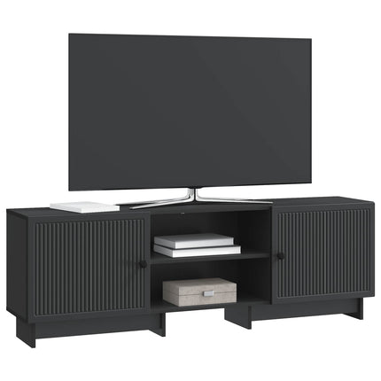 TV-skab 150 x 31 x 50 cm Sort Konstrueret træ