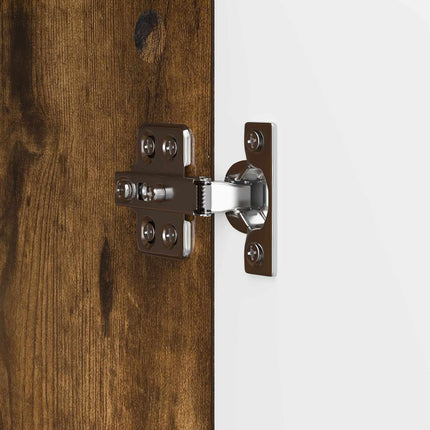 TV-skab 150 x 31 x 50 cm Røget eg Konstrueret træ