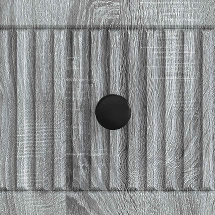 TV-skab 147 x 34,5 x 30 cm Grå sonoma-eg Konstrueret træ