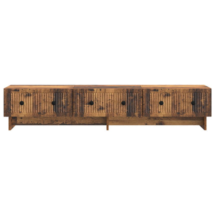 TV-skab 147 x 34,5 x 30 cm Gammelt træ Konstrueret træ