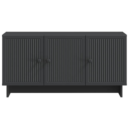 TV-skab 99 x 34,5 x 50 cm Sort Konstrueret træ