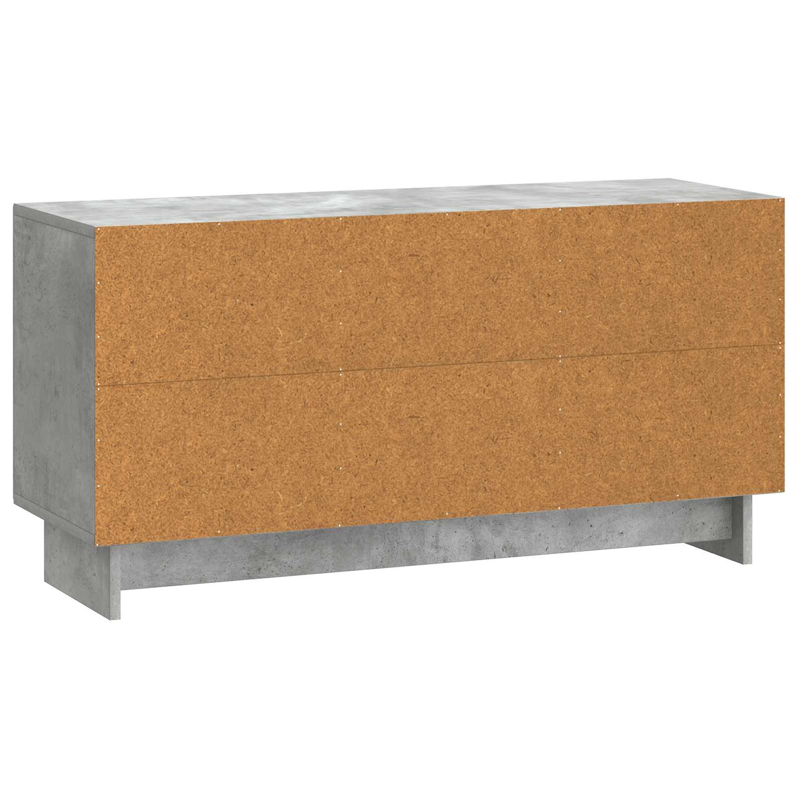 TV-skab Betongrå 99 x 34,5 x 50 cm Konstrueret træ