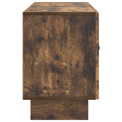 TV-skab 99 x 34,5 x 50 cm Røget eg Konstrueret træ