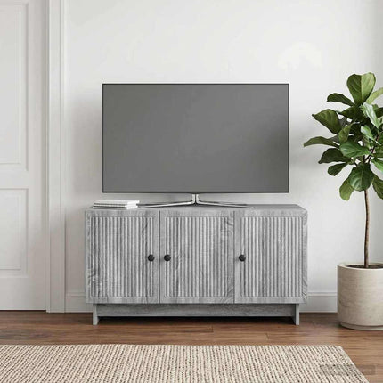 TV-skab 99 x 34,5 x 50 cm Grå sonoma-eg Konstrueret træ