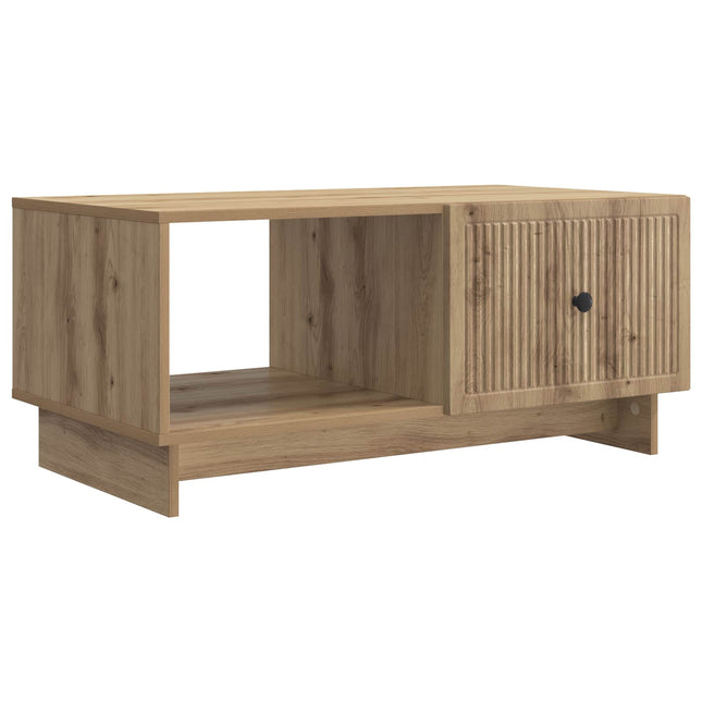 Sofabord Artisan-eg 90 x 50 x 40 cm Konstrueret træ