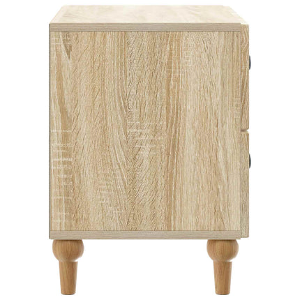 Natskab med skuffe Sonoma-eg 62 x 34,5 x 48 cm Konstrueret træ