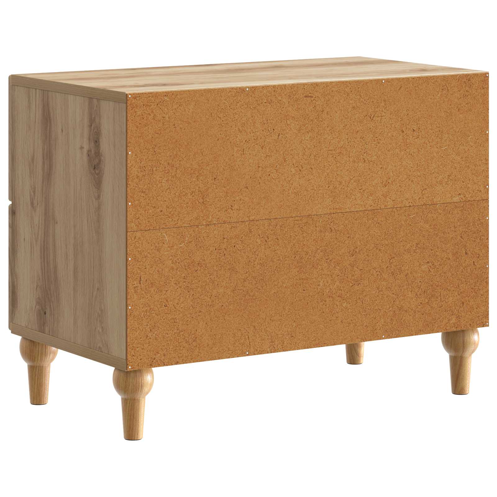 Natskab med skuffe Artisan-eg 62 x 34,5 x 48 cm Konstrueret træ