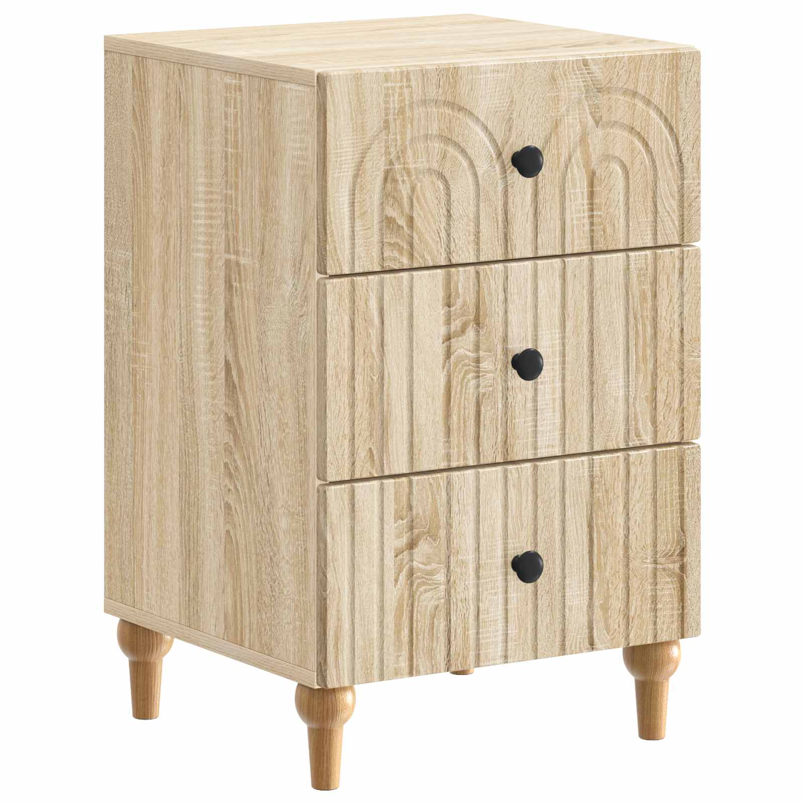 Natskab med skuffe Sonoma-eg 43x 41 x 66,5 cm Konstrueret træ