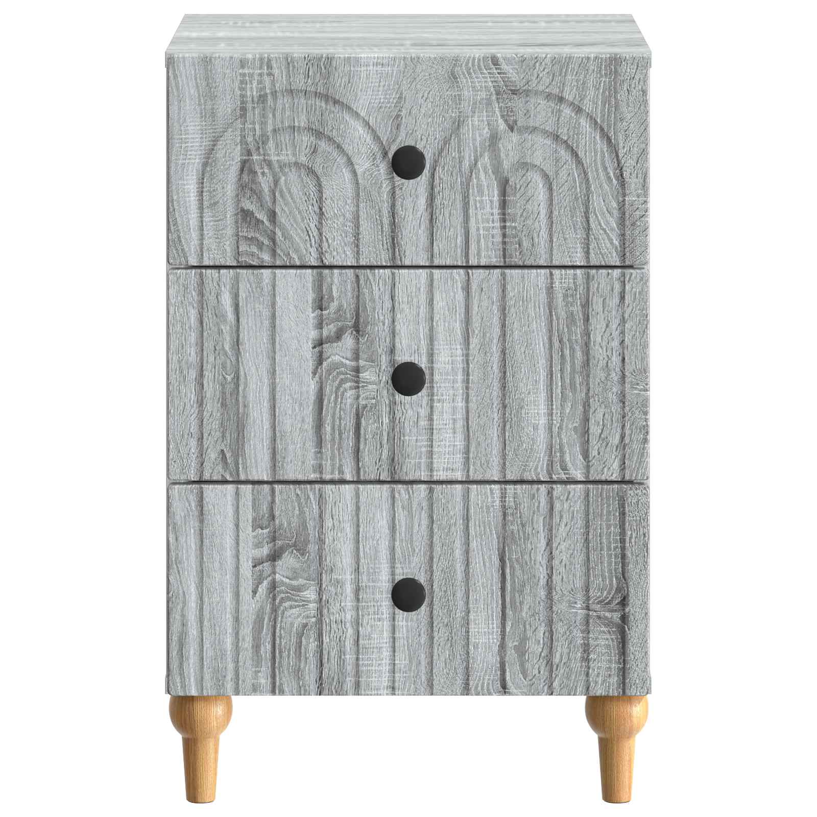 Natskab Grå sonoma-eg 43x 41 x 66,5 cm Konstrueret træ