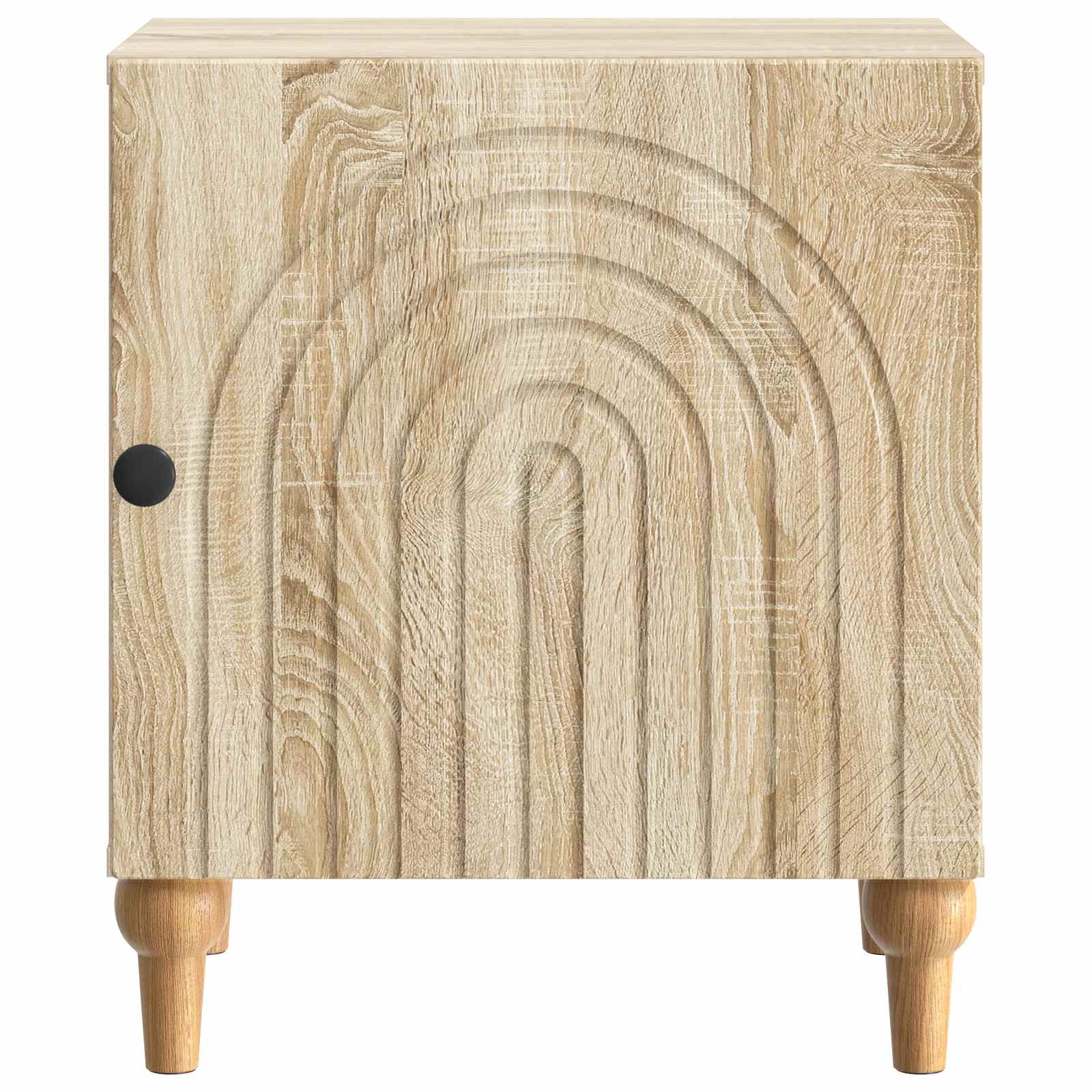 Natskab 2 pcs Sonoma-eg 43 x 34,5 x 50 cm Konstrueret træ
