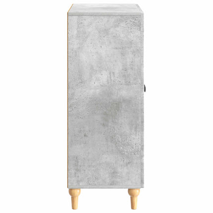 Sideboard Betongrå 66 x 34,5 x 90 cm Konstrueret træ