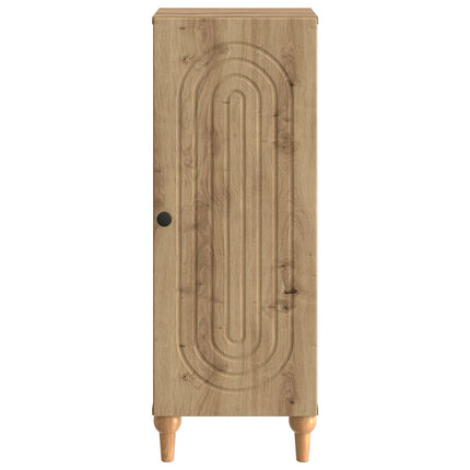 Sideboard Artisan-eg 33 x 34,5 x 90 cm Konstrueret træ