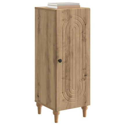 Sideboard Artisan-eg 33 x 34,5 x 90 cm Konstrueret træ