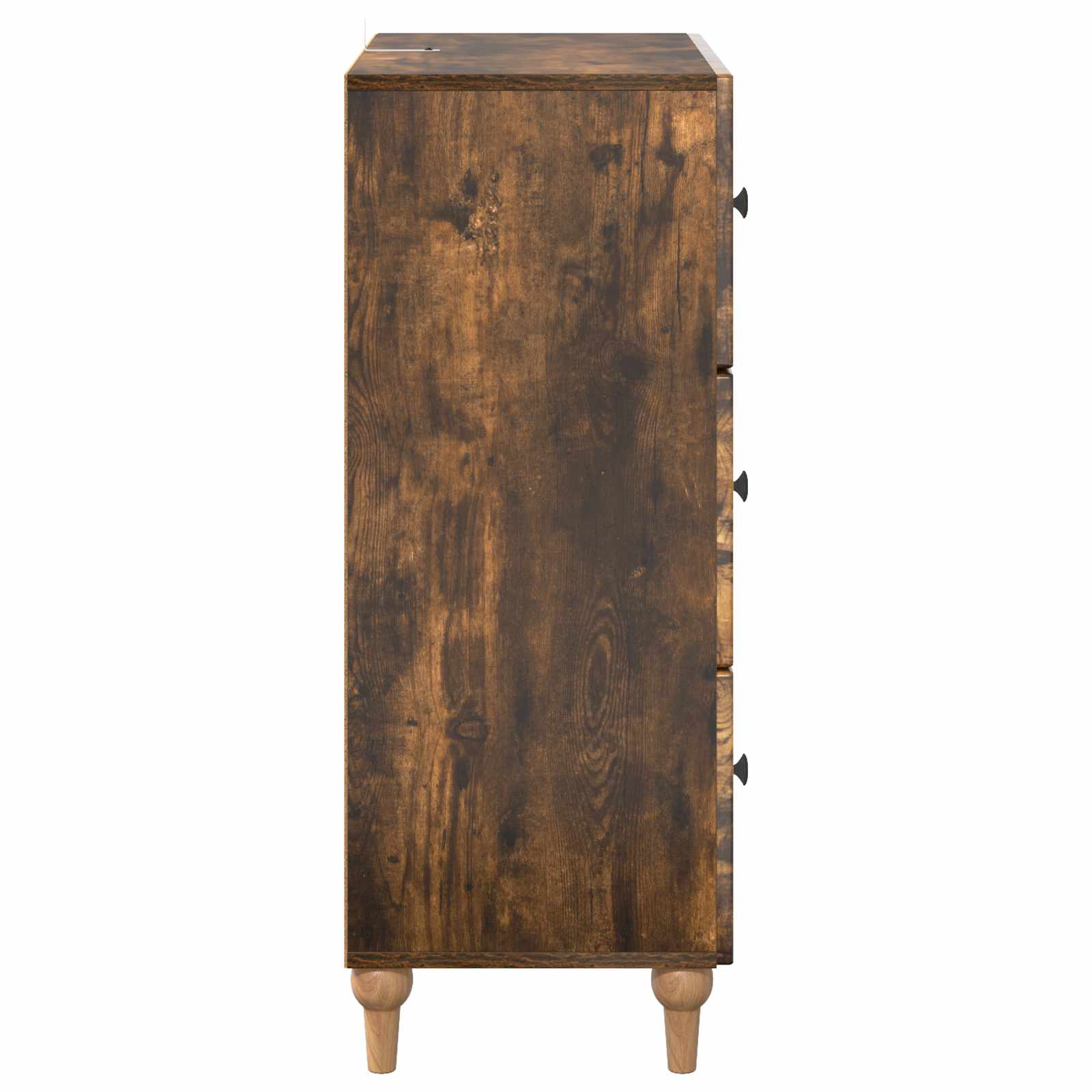 Skuffeskab Røget eg 66 x 34,5 x 90 cm Konstrueret træ