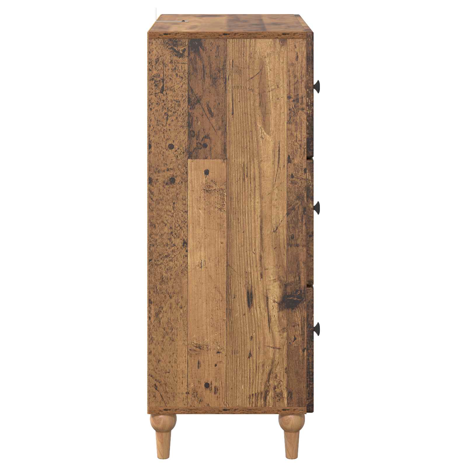 Skuffeskab Gammelt træ 66 x 34,5 x 90 cm Konstrueret træ