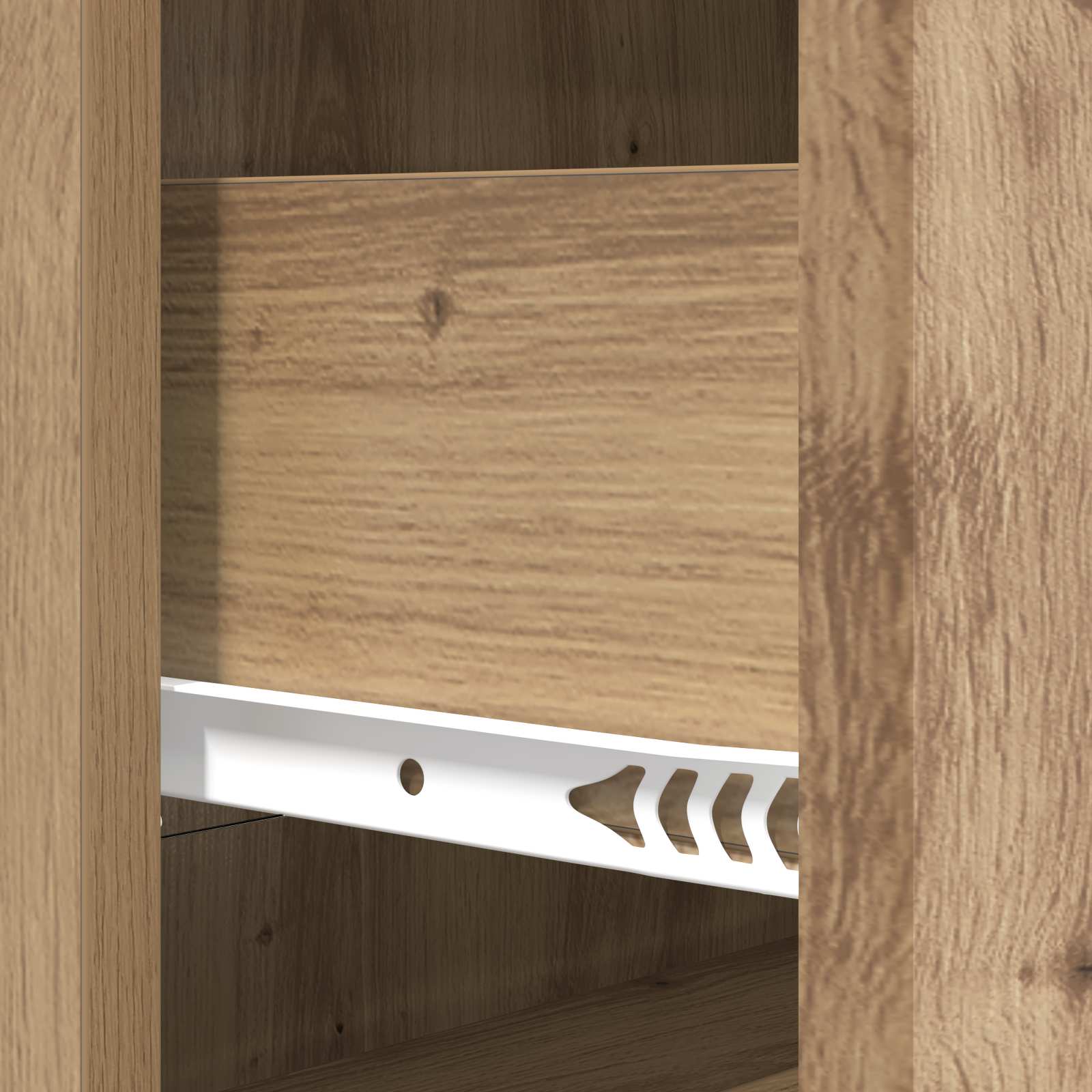 Skuffeskab Artisan-eg 66 x 34,5 x 90 cm Konstrueret træ