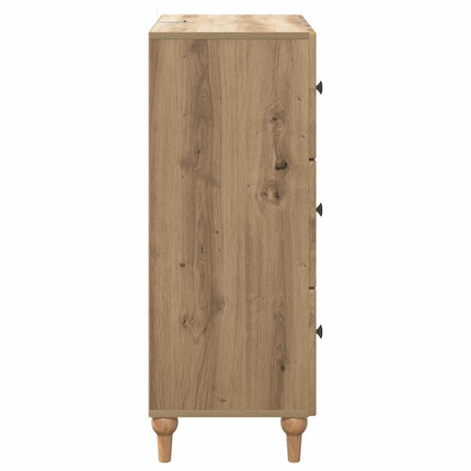 Skuffeskab 66 x 34,5 x 90 cm Konstrueret træ Artisan-eg