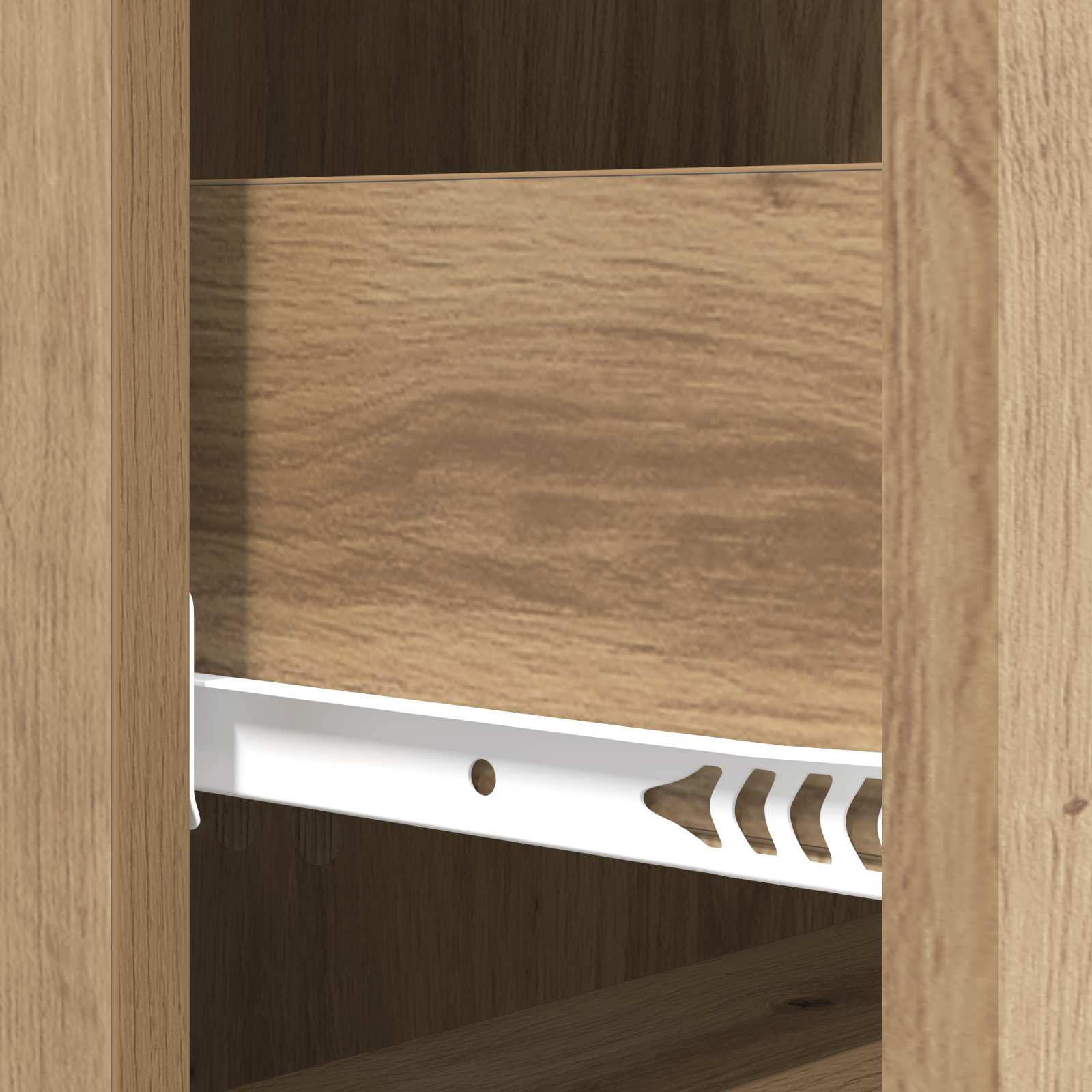 Skuffeskab Artisan-eg 33 x 34,5 x 90 cm Konstrueret træ