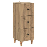 Skuffeskab Artisan-eg 33 x 34,5 x 90 cm Konstrueret træ