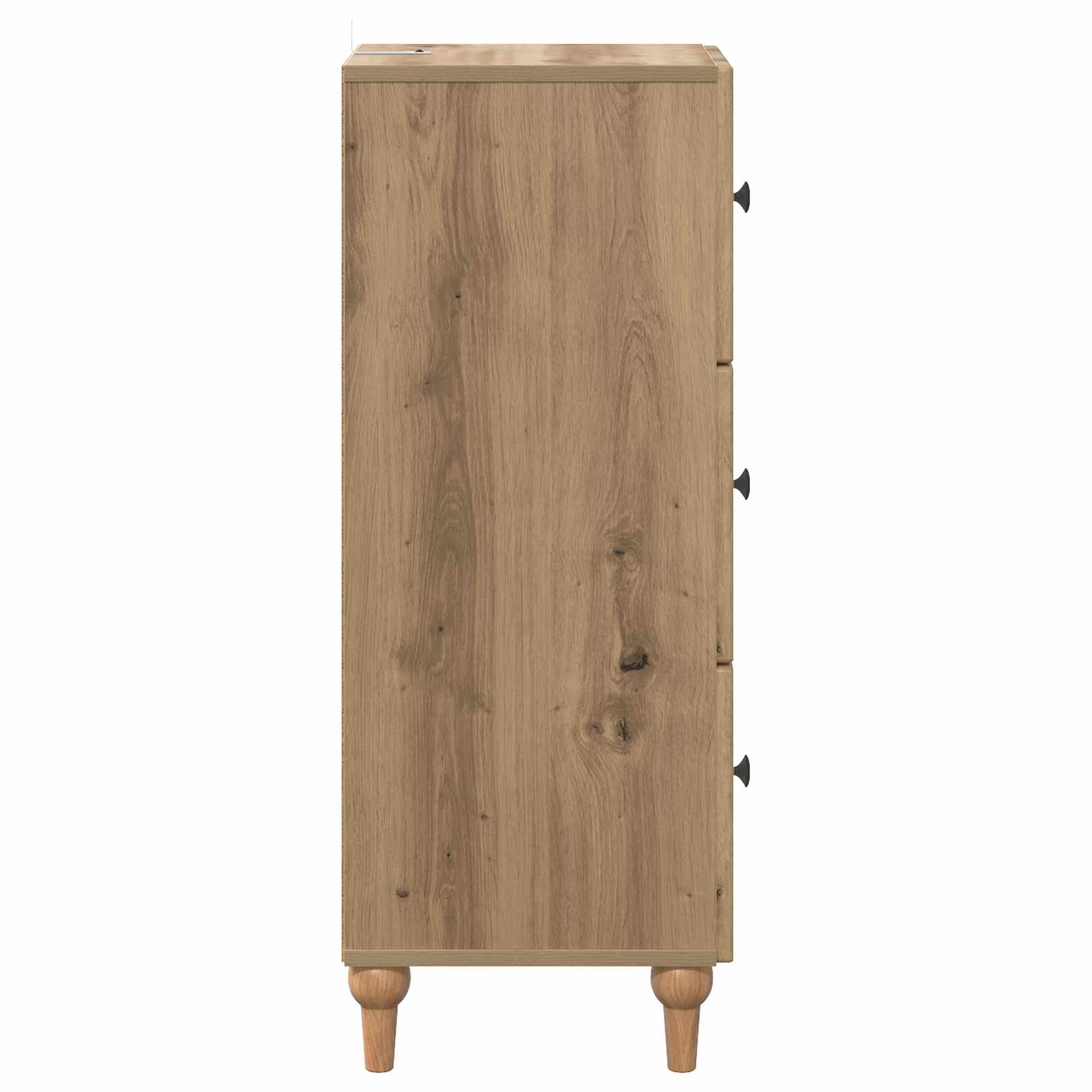 Skuffeskab Artisan-eg 33 x 34,5 x 90 cm Konstrueret træ